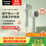 松下（Panasonic）【护发看得见】高速护发吹风机速干负离子电吹风家用不伤发送女友生日礼物国庆小森林春光绿NE6L