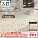 大江进口羊毛地毯客厅现代简约素色轻奢高级感沙发地毯200x300cm