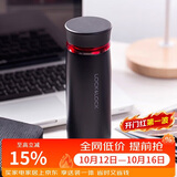 乐扣乐扣（LOCK&LOCK）菲特旋转盖轻量杯保温杯学生商务水杯450ml黑红 LHC4131BKR