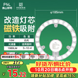 佛山照明led灯盘灯具吸顶灯灯芯灯条替换灯盘白光18W