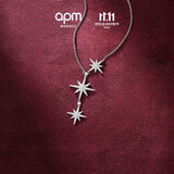 APM Monaco六芒星项链毛衣链女款轻奢高级感锁骨链送老婆礼物【双十一抢购】
