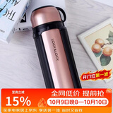 乐扣乐扣（LOCK&LOCK）保温壶304不锈钢大容量便携式家用保温保冷水壶户外露营旅行壶1.5L金色
