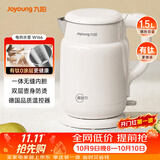九阳（Joyoung）热水壶烧水壶电热水壶 双层防烫有钛内胆 家用1.5L大容量电热水壶 K15FD-W166