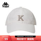 卡帕（Kappa）背靠背棒球帽 2024新款男女遮阳帽子情侣时尚潮流鸭舌帽K0EY8MB01