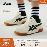 亚瑟士ASICS男鞋女鞋运动休闲鞋复古篮球鞋百搭板鞋 COURT MZ 米白色/黑色 42