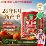 笑厨（XIAOCHU）西红柿块252g*12罐【0添加剂】配料新鲜西红柿块调味酱番茄罐头