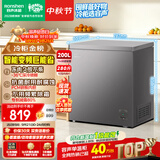 容声200L单温冰柜小型家用冷柜冷藏冷冻两用变频新一级能效-36℃深冷减霜电冰箱BD/BC-200ZMSA国家补贴