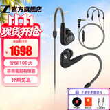 森海塞尔（Sennheiser）IE900/IE600/IE300旗舰级HIFI高保真超宽单动圈单元可拆卸MMCX挂耳式耳机 高保真发烧有线耳机耳塞 IE300+MMCX耳麦线