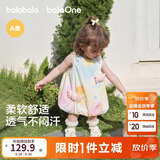 巴拉巴拉童装儿童连衣裙婴儿裙子2026夏新款女童宝宝花苞裙甜美公主裙可爱