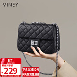 viney牛皮包包女包品牌链条包轻奢单肩斜挎包生日礼物高端送女友老婆