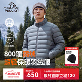 伯希和（Pelliot）轻薄排骨羽绒服女防风外套800蓬鹅绒保暖男冲锋衣内胆11340821蓝L