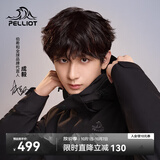 伯希和（Pelliot）【山野经典2.0】户外抓绒三合一冲锋衣男女秋冬外套11340105黑XL