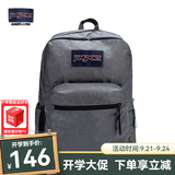 JANSPORT杰斯伯双肩包大学生男女书包隔层容量背包47LX 47LX81D 深灰色-侧袋+电脑隔层