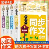 小学生3年级同步作文+好词好句好段+分类作文+300字限字（全4册）班主任推荐作文书素材辅导三年级8-9岁适用作文大全