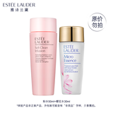 雅诗兰黛plus开卡礼-保湿焕肤2件礼（樱花水30ml+粉水50ml)