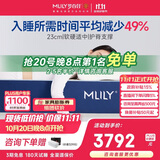 梦百合快充1.0弹簧床垫零压记忆棉席梦思护脊品牌家用2米x2.2米软硬适中