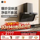 米家小米抽吸油烟机净烟机P1家电以旧换新上门安装 家用大吸力一级能效免拆洗可配燃气灶MJ04CY
