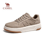 骆驼（CAMEL）沙丘复古厚底轻盈耐磨抓地潮流休闲滑板鞋男 G15AX48079 沙色 38