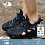 北面（The North Face）溯溪鞋女Explore Camp凉鞋轻便抓地26春夏新品|8ADQ KX7/黑色 37 /6