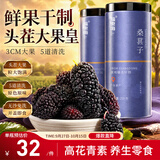 福东海 桑葚子500克（250g*2瓶）【大果皇】精选无沙桑椹即食泡水泡酒 