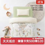 可优比（KUB）幼儿园被子床品套件午睡儿童入园柔软被子被褥 秘境小熊【26年爆款】 三件套：枕套+被套+垫套