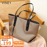 viney托特包大容量包包女包帆布手提单肩大包生日礼物高级感送女友老婆