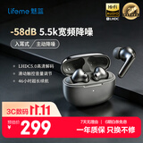 魅蓝魅族lifeme Blus 4 HiFi降噪耳机 真无线蓝牙耳机 -58dB 5.5K宽频降噪 LHDC高清解码 滑动音量调节