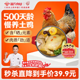 温氏供港富硒老母鸡2.8斤 富硒农家走地鸡 鸡汤 散养500天 冷冻食品