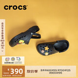 卡骆驰（CROCS）贝雅洞洞鞋男鞋女鞋轻便耐磨一脚蹬拖鞋休闲鞋百搭花园鞋|10126 黑色-001(含智必星) 36 /37(220mm)