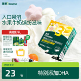英氏婴幼儿DHA溶豆蓝莓火龙果味 宝宝婴儿零食辅食奶豆20g