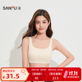 三福 薄杯无钢圈文胸 无缝套头轻运动固定杯小背心内衣女479126 肤色 75B