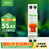 施耐德 空气开关1P+N C40A 家用微型断路器DPN 双进双出MGNEA9A45C40R