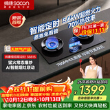 帅康（Sacon）【炊烟灶Pro】燃气灶煤气灶双灶天然气灶具嵌入式5.6kW烟灶联动定时灶免改孔 JZT-3B815