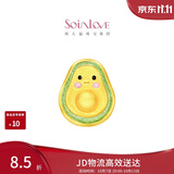 周大福SOINLOVE宝藏女孩可爱萌趣富得牛油黄金转运珠配绳 VR1701礼物