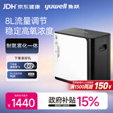 鱼跃家用制氧机8L可调保健孕妇94%氧浓度雾化触屏遥控YU360S