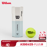 Wilson威尔胜TRINITI全场地专业比赛网球 3颗装【球上数字随机】