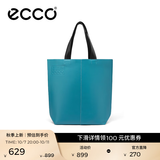 爱步（ECCO） 大容量单肩包 软面牛皮手提包包 工坊系列9105802 湖蓝色仅表色系具体颜色随机发出
