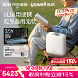 鱼跃医用便携式制氧机户外吸氧旅游高原车载制氧机充电Spirit-6