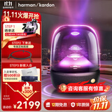 哈曼卡顿琉璃 蓝牙音箱 桌面家用电脑音响家庭影院 居家艺术音响 氛围感推荐 生日礼物 【经典黑色款】琉璃5代 音箱