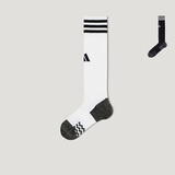 阿迪达斯（adidas）儿童足球袜长筒加厚毛巾底比赛训练运动袜子JP2626白 S