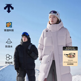迪桑特（DESCENTE）迪桑特SKI STYLE系列HEAT NAVI男女款长款鹅绒运动羽绒服 男子BK-黑色-D5491SDJ55 3XL (男190/女185)