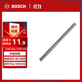 博世（BOSCH）电锤钻头四坑5系圆柄两坑两槽混凝土石工钻头6x100x160mm 1支装