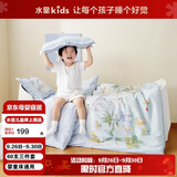 水星儿童（MERCURY Kids）森林派对PRO幼儿园60S长绒棉抗菌防螨三件套 0.6-1m床 婴幼儿A类