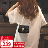 viney包包女包牛皮斜挎手机包洋气单肩链条包生日礼物高级感送女友老婆