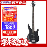 雅马哈（YAMAHA）电贝司 四弦贝斯入门初学吉他TRBX174 BL黑色