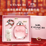 蔻驰（COACH）纽约淡香水女士30ml生日新婚礼物白玫瑰礼盒送女朋友老婆持久留香