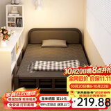 星奇堡 折叠床单人家用简易床加床加固午休小床成人办公室硬板铁床 120cm宽【升级软靠+加厚框架】