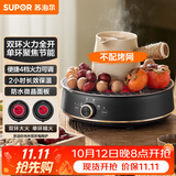 苏泊尔（SUPOR）迷你电陶炉 煮茶器煮茶炉煮茶壶 养生围炉煮茶泡茶办公家用不挑器具SW-DTL05