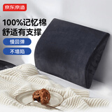 京东京造 方形记忆棉腰靠 汽车护腰垫办公椅腰靠垫人体工学靠背靠枕