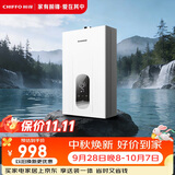 前锋（CHIFFO）燃气热水器【小海豚Pro款】恒温微火苗分段 7秒速热智能控温家用节能强排式厨卫通用天然气热水器 12L 小海豚Pro款【JSQ23-XD550】 高光白【天然气】